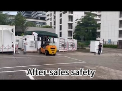 वाणिज्यिक औद्योगिक 215kwh लिथियम आयन बैटरी भंडारण प्रणाली ऑन ऑफ ग्रिड कनेक्शन कैबिनेट BESS