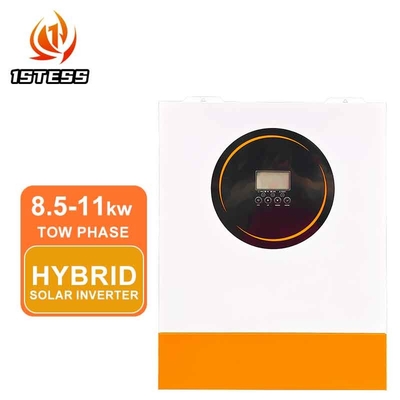 8.5KW 48V ऑन/एमपीपीटी ऑफ ग्रिड इन्वर्टर 11KW सोलर इन्वर्टर हाइब्रिड 14kg शुद्ध साइन वेव