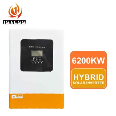 थोक 48V 6.2KW हाइब्रिड इन्वर्टर ऑन/mppt 5.5kw ऑफ ग्रिड इन्वर्टर 6.2kw सौर इन्वर्टर हाइब्रिड