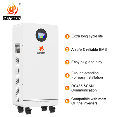 15.36kwh 51.2V 300Ah LiFePO4 लिथियम बैटरी RESIDENTIAL ESS बैटरी ऊर्जा भंडारण प्रणाली