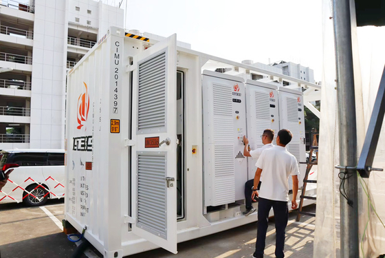अनुकूलित एकीकृत बैटरी कंटेनर 1000kw 1000kwh 1mw 1mwh BEss कंटेनर ऊर्जा भंडारण प्रणाली