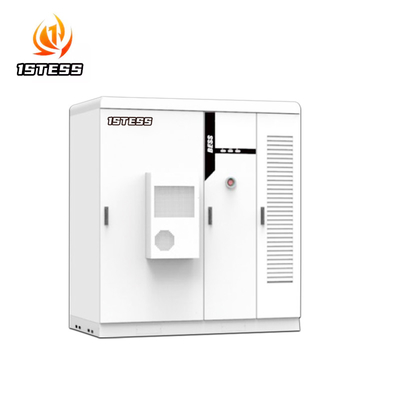 100KWH 150KWH 200KWH LiFePO4 लिथियम बैटरी भंडारण प्रणाली ESS कैबिनेट 50KW 100KW पीसीएस हाइब्रिड इन्वर्टर ऑल इन वन