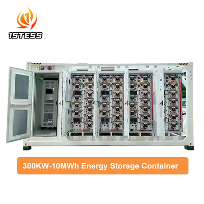1.5MWH लिथियम बैटरी सौर ऊर्जा बैटरी प्रणाली कंटेनर 300 KWH 1 MWh 3 MWh कंटेनर LiFePo4 ऊर्जा भंडारण प्रणाली