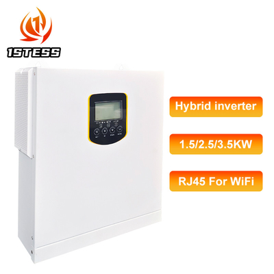 12V 24V ऑन ऑफ ग्रिड हाइब्रिड सोलर इन्वर्टर 1.5kW 2.5kW 3.5kW एमपीपीटी के साथ