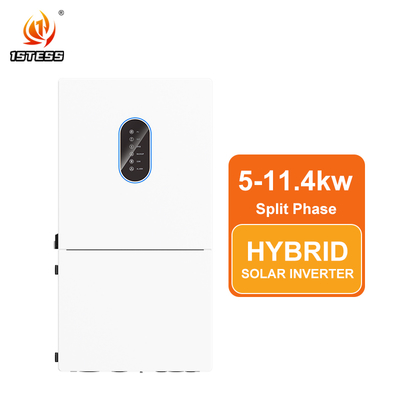 98% कुशल 6kw सोलर इन्वर्टर 48V लिथियम/लीड एसिड बैटरी बैकअप 10ms ट्रांसफर टाइम