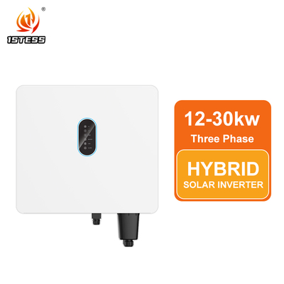 25kW/30kW IP66 सोलर इन्वर्टर, थ्री-फेज, प्योर साइन वेव, 120-800V बैटरी, हाई वोल्टेज MPPT