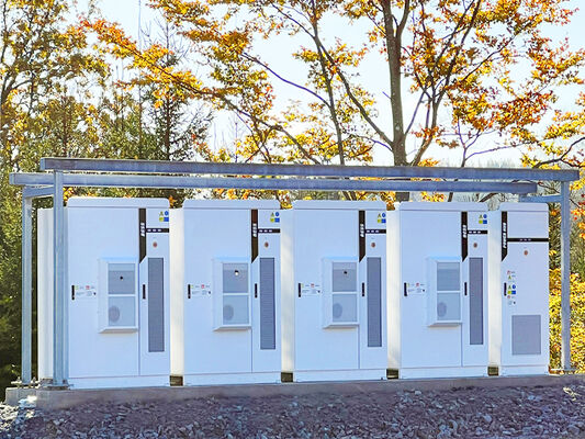 ईवी चार्जिंग के लिए 215KWh लाइफपो4 लिथियम बैटरी के साथ ऑल इन वन मॉड्यूलर ऊर्जा भंडारण प्रणाली कंटेनर