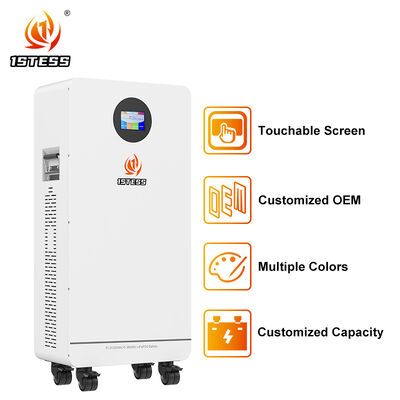 होम बैकअप स्टोरेज 51.2V 300Ah LiFePO4 15.36kWh 6000 साइकिल 98 दक्षता सुरक्षित विश्वसनीय